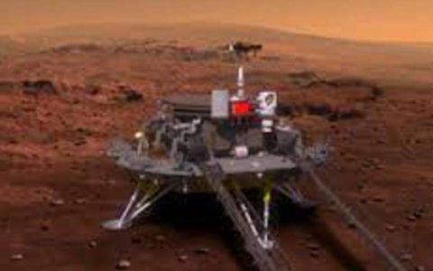 Robô chinês pousa em Marte