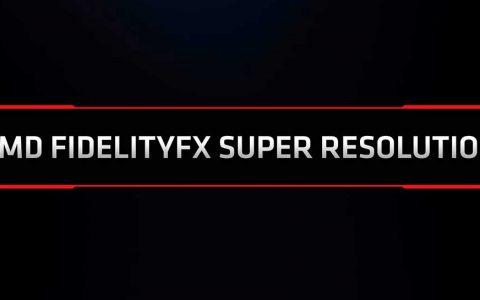 Finally, AMD DLSS presents its response to AMD FidelityFX Super Resolution