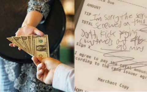 Waitress is called by client and receives R$11,000 in donation