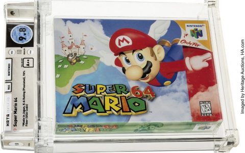 'Super Mario' cartridge sold for $1.56 million, a record for a video game  sport