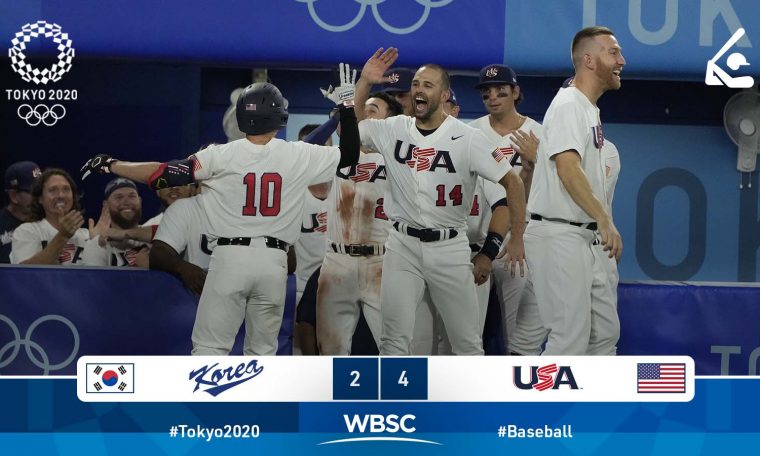 Playoffs - United States won South Korea and went undefeated at Tokyo 2020