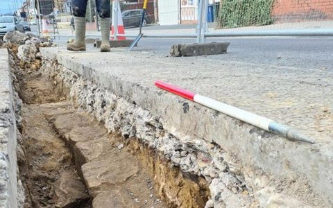 Hadrian's Wall discovered at the bottom of a busy street in England - SoCientífica