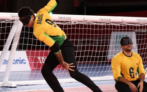 Brazil beat Lithuania in goalball debut