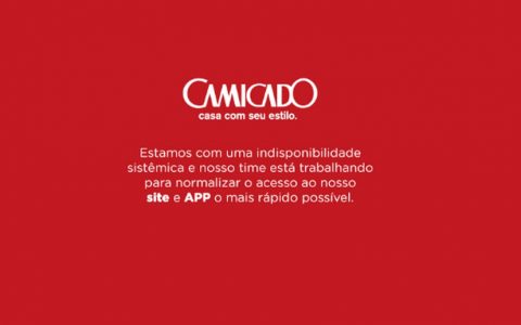 Camicado's website is down after the hacker attack that killed Lojas Rainer.  Technology