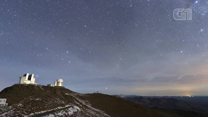 Timelapse shows the sky from the La Silla Observatory in Chile
