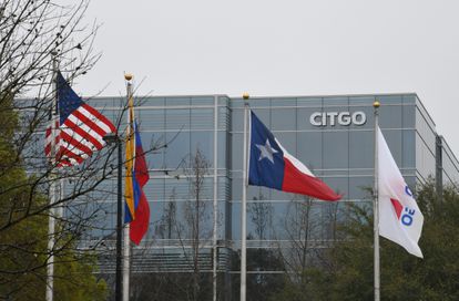 Citgo Petroleum Corporation headquarters in Houston, Texas on February 19, 2019.