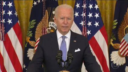 Biden announces measures to increase percentage of Americans vaccinated against Covid