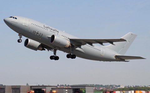 The mighty German Air Force's Airbus A310 aircraft to be built at the zoo