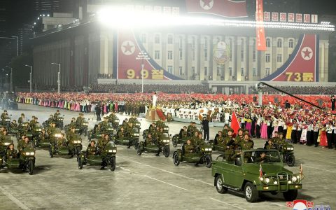Machines, not weapons, shown at North Korea's anniversary parade;  View Photos |  World