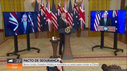 Britain, America and Australia unite to control China