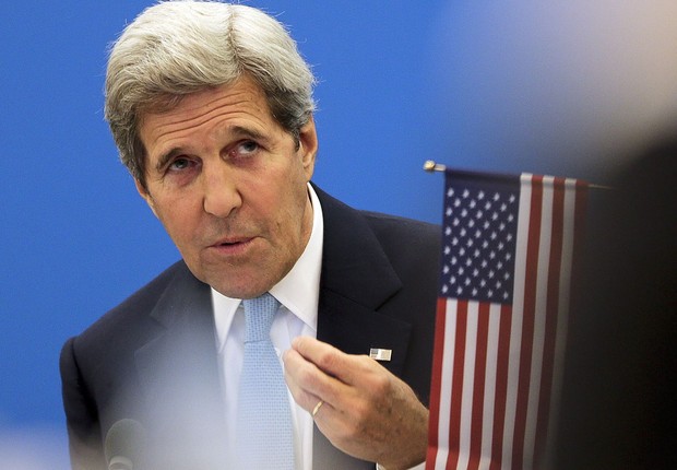 US Secretary of State John Kerry on a visit to China (Photo: Andy Wong/Getty Images)