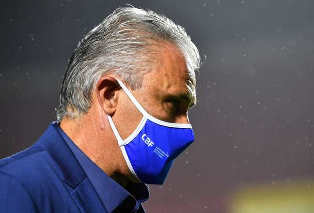Tite coach wants players committed to release their clubs when they are called into squad 11/13/2020 Nelson Almeida/Pool via Reuters