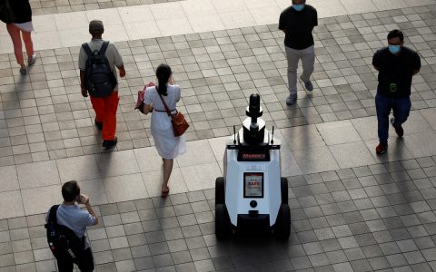 Singapore tests 'Xavier', robot that detects population abuse  World