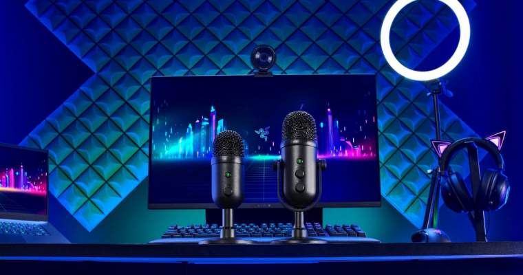 Two new streaming microphones from Razer for podcasts