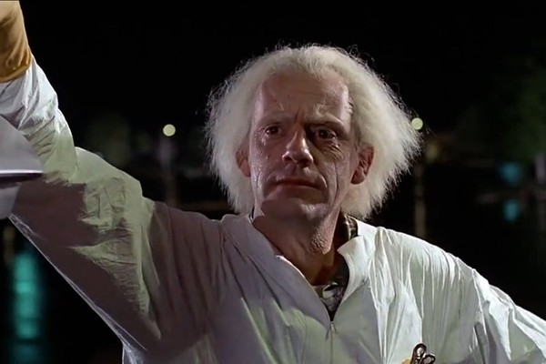 Doc Brown, from the 'Back to the Future' trilogy (Photo: Publicity)