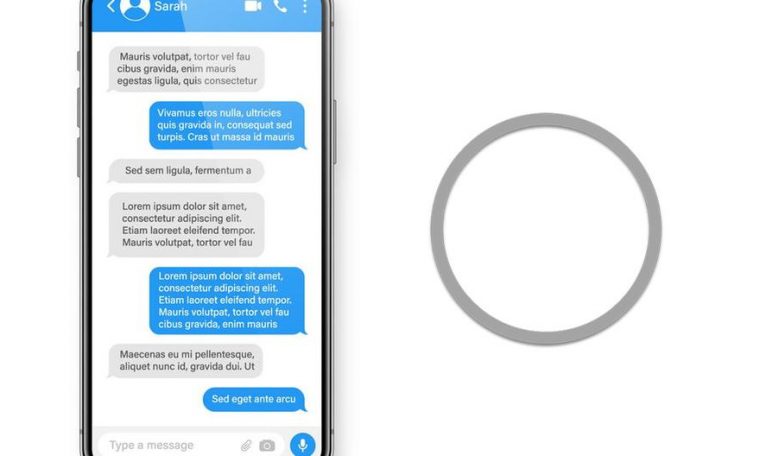 Facebook Messenger |  What does the blank circle mean in your conversation?  empty circle |  Applications |  Smartphone |  NDA |  nanny |  Play play