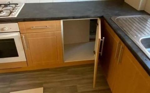 Couple found 'secret room' while opening kitchen cupboard