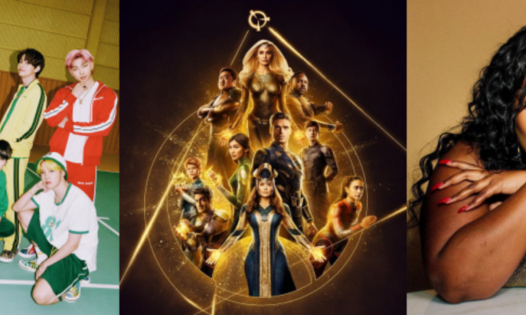 BTS and Lizzo are on the soundtrack to "Eternos" by Marvel, website says
