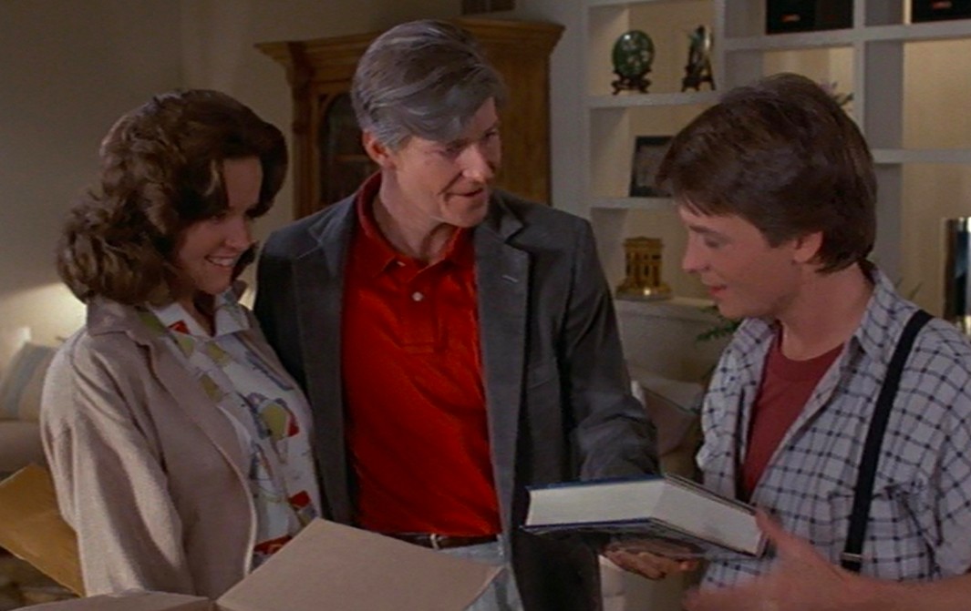 Marty McFly with his parents in a scene from Back to the Future (1985) in 1985 (Photo: Reproduction)