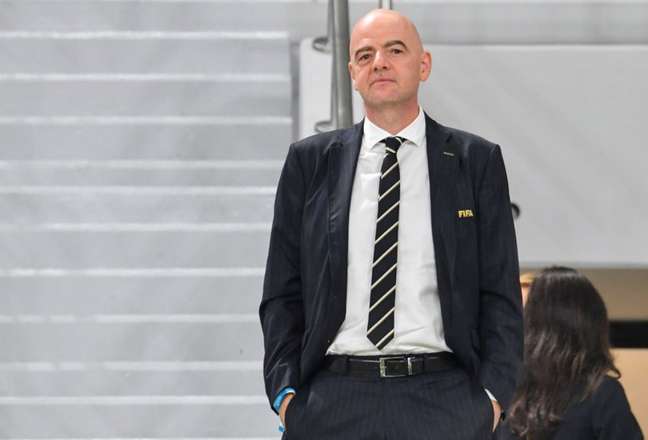 Infantino defends holding the World Cup every two years (Photo: GIUSEPPE CACACE / AFP)
