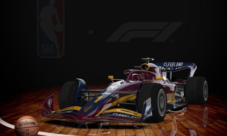 Formula 1 innovates and paints cars based on NBA teams - PHOTOS