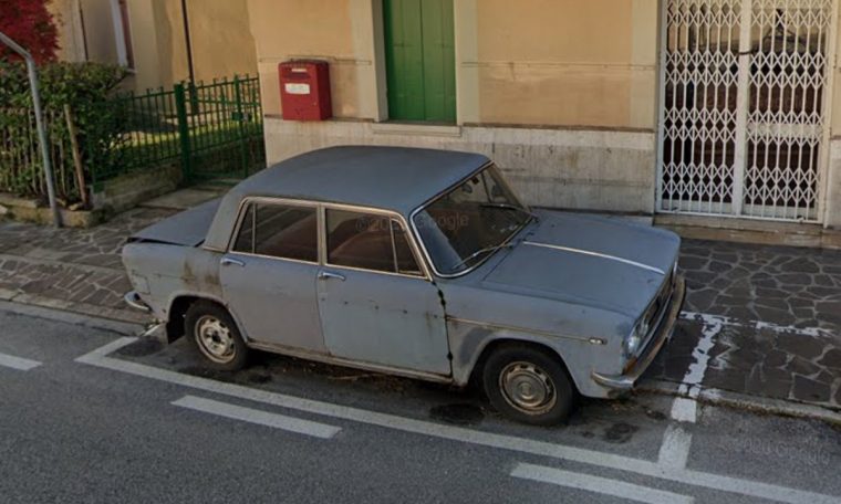 Meet the car that has been parked in the same place in Italy since 1974.  World