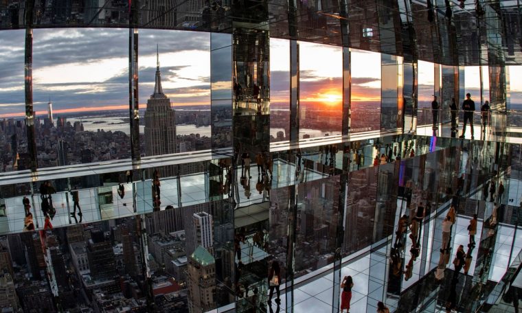 Skyscraper opens 300-meter high sensory observatory in New York;  View Photos |  tourism and travel