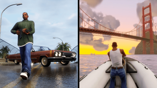 The new GTA: San Andreas reveals the first 4K footage