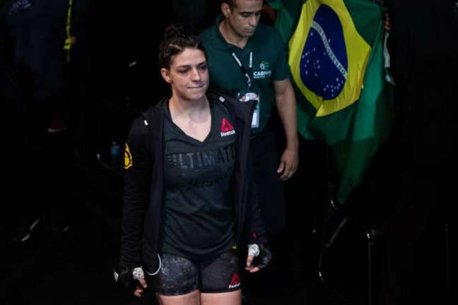 Mackenzie Dern takes on Marina Rodriguez from Rio Grande do Sul in a strawweight match between fifth and sixth places (Photo: Getty Images/UFC)