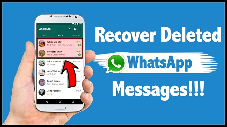 Ways to recover deleted WhatsApp messages