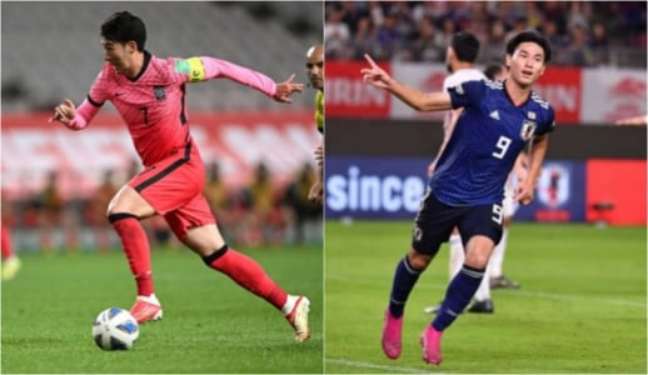 Son and Minamino are among the top scorers in the Asia qualifiers (Photo: AFP; AFP)