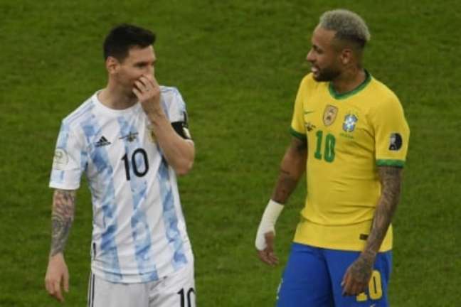 Brazil and Argentina are the teams closest to the World Cup in South America (Photo: Mauro Pimentel / AFP)