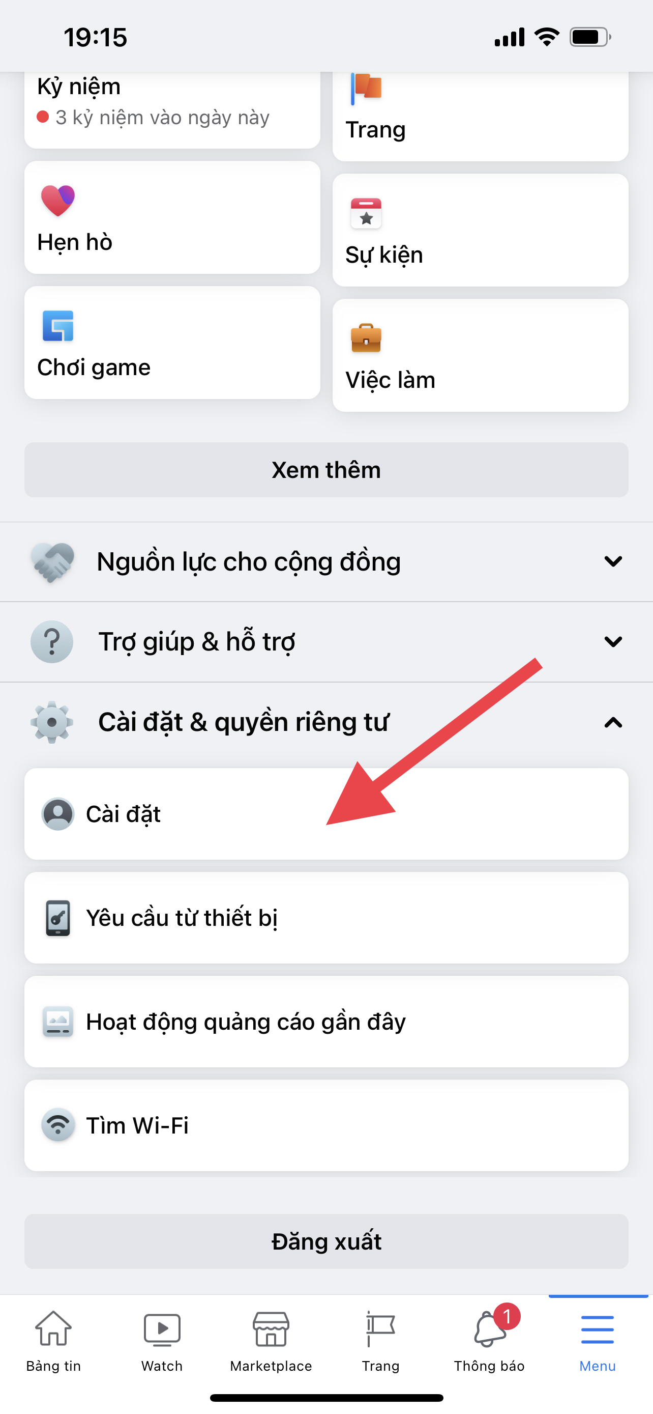 You may not know: Messenger does not have a sign out button, how to exit the account without deleting the application?  - photo 3.