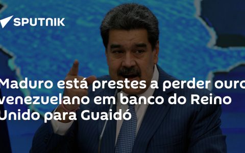 Maduro is about to lose the Venezuelan gold to Guaidós in the UK bank