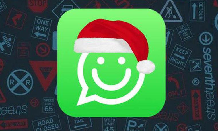 WhatsApp |  Christmas hat trick for app logo.  Christmas App |  December 25 |  Christmas 2021 |  trick |  Tutorials |  technology |  cell phone |  Apps |  NDA |  nanny |  Play play
