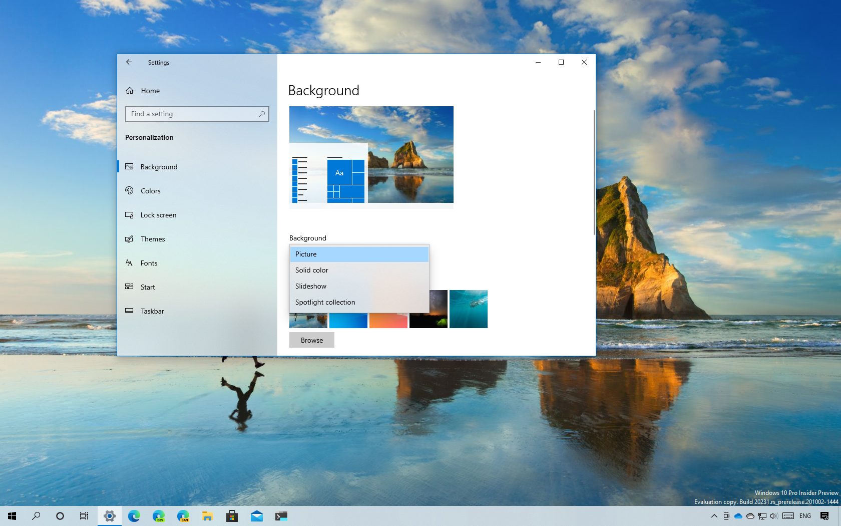 Spotlight Collections, already available on Windows 10, has arrived for Windows 11.  (Source: PureInfotech/Reproduction)