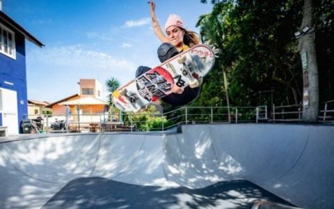 Yandiara becomes the ambassador and contestant of the ASP Skateboarding Tournament