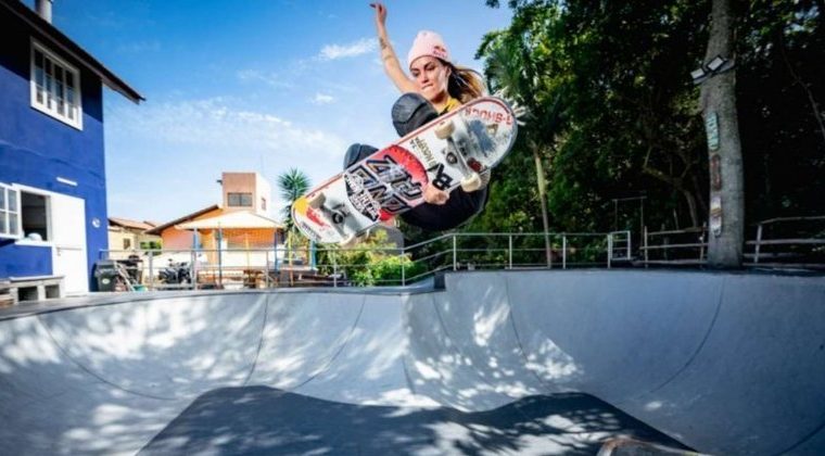 Yandiara becomes the ambassador and contestant of the ASP Skateboarding Tournament