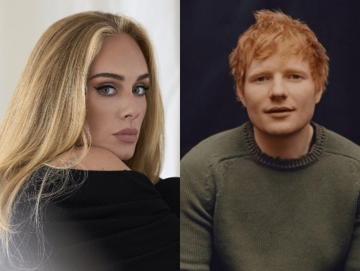 Adele and Ed Sheeran continue to dominate UK charts