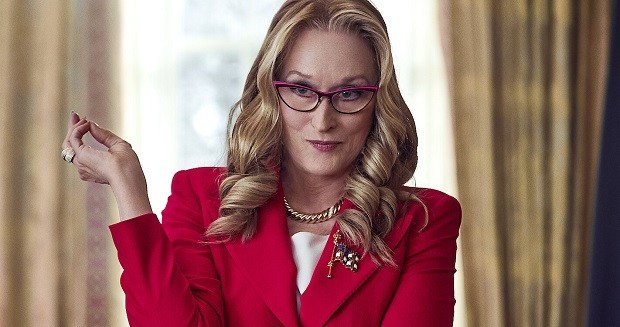 Meryl Streep plays US President Jenny Orlean in the film 