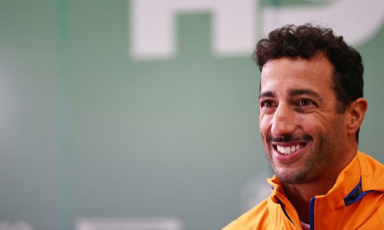 Ricciardo is decorated as a member of the Order of Australia.  formula 1