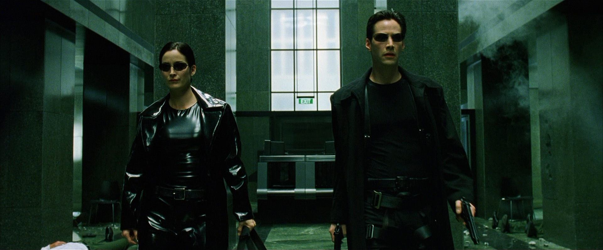 Matrix, 1999 © IMDb.  Through