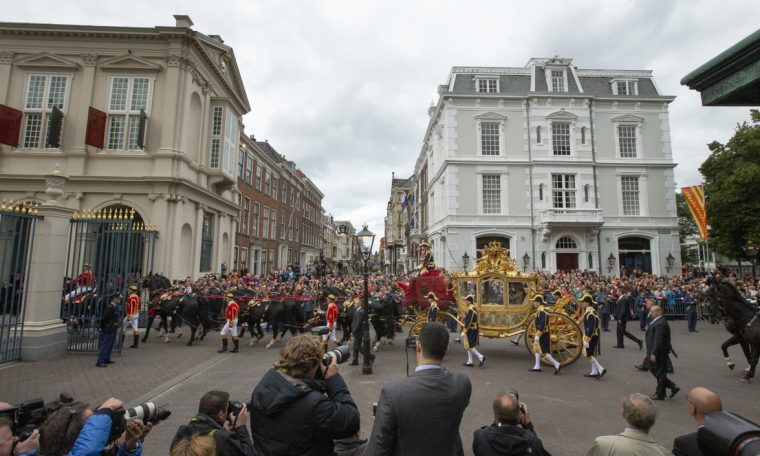 The king of Holland retired the golden chariot with the image of enslaved blacks.  World