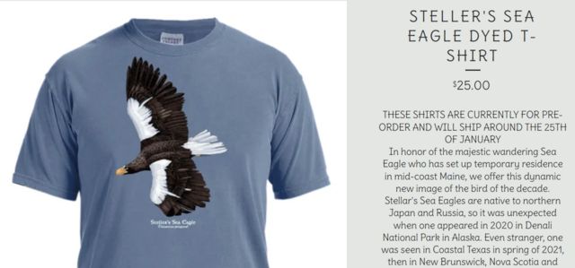 Stellar's Sea Eagle T-Shirt