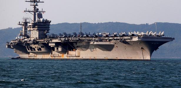 US aircraft carrier enters South China Sea