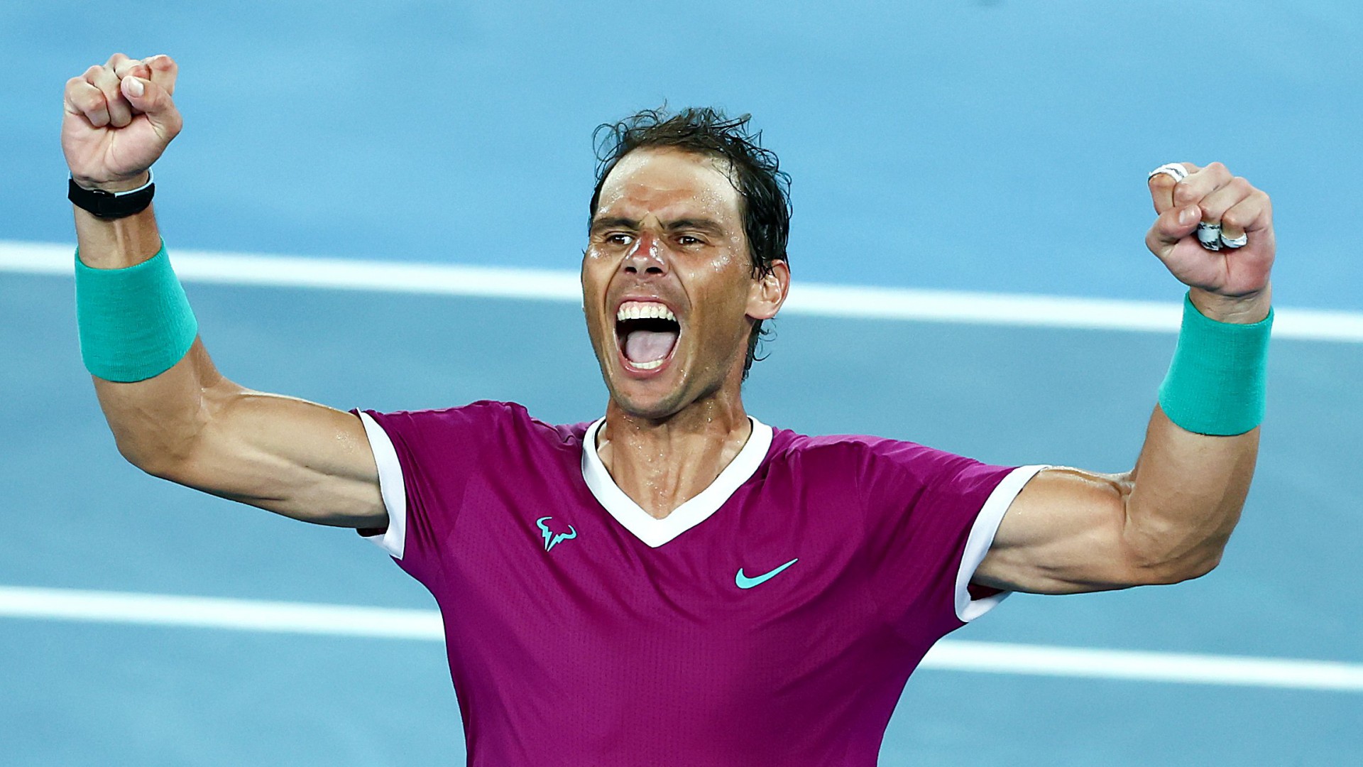Rafael Nadal won his 21st Grand Slam title and set himself apart as the biggest winner (Photo: Disclosure/Australian Open)