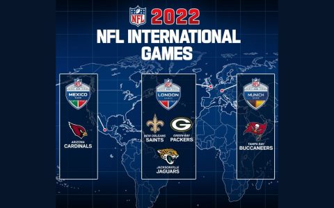 NFL announces teams to play international games in 2022