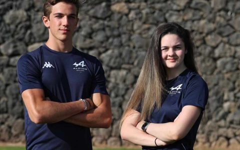Alpine unveils new members of youth academy with Brazil and W Series pilot