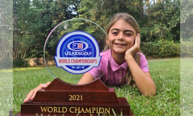 8-year-old Brasiliens clinches international title in golf