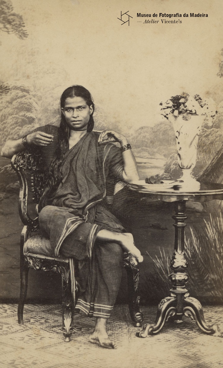Dadabhoy Byramji Photographer, Bombay - Untitled - (1870-1900) - Album Proof (Carte de Visite) - Madeira Photography Museum - Atelier Vicente, Invitational.  RBM/32.37